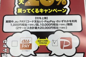 <span class="title">大好評！PAYPAYキャンペーン始まってます。</span>